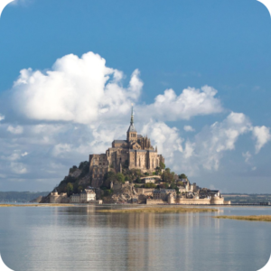 Sortie en baie du Mont St Michel